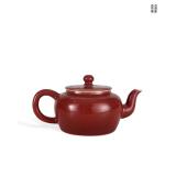 QING DYNASTY YONGZHENG SACRIFICIAL RED GLAZED...