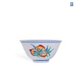 QING YONGZHENG DOUCAI THREE-PATTERNED CUP