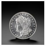 AMERICAN MORGAN SILVER DOLLAR, 1921