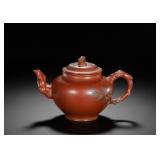 ZHU KEXIN SONGZHUANG PURPLE CLAY TEAPOT