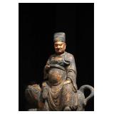 MING DYNASTY NANMU WU CAI SHEN ZHAO GONGMING