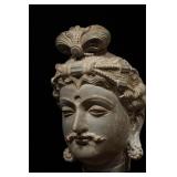 3RD CENTURY GANDHARA BUDDHA'S HEAD
