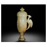 HETIAN JADE CUP OF THE QING DYNASTY