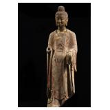 BUDDHA STATUES FROM THE QING DYNASTY OF...