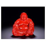 MAITREYA BUDDHA LACQUERWARE FROM THE QING DYNASTY
