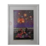 MICKEY AND MINNIE DISNEY POSTER, NUMBERED...
