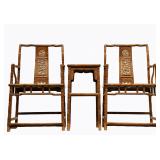 MING DYNASTY HUANGHUALI BAMBOO JOINTED OFFICIAL...