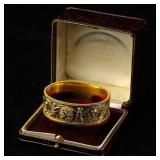 Art Nouveau Period (1880 - 1920) 21K Gold...