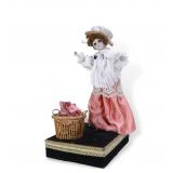 19th Century Musical Automaton of a Laundry Maid