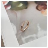 Cartier Maillon Panthere Ring, 18K Gold, Half -...