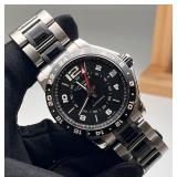 Longines Admiral 24h Automatic GMT Wristwatch...