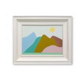 ETEL ADNAN (1925-2021), ATTRIBUTED TO, OIL ON...