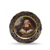 19th Century Meissen Hand-Painted Cabinet Plate...