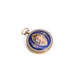 Early - 19th - Century Swiss Pocket - Watch -...