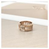 Tiffany & Co. Atlas Wide Openwork Ring, 18K...
