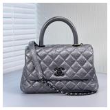 Chanel Coco Handle Small Flap Shoulder Bag,...