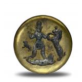 Tang Dynasty Silver-gilt plate with Persian...