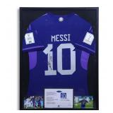 Lionel Messi Autographed Jersey