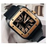 Cartier Santos 100 Ref.W2020009, 38mm Titanium...