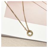Cartier Love Pendant Necklace, 18K Gold, Diamond