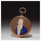 1810 Swiss Three-Colour 15.6K Gold Repousse...