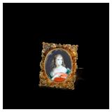 Victorian 21 - Karat Gold Brooch (88.59% gold...