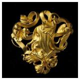 Art Nouveau Period (1880 - 1920) French 22K...