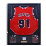 Dennis Rodman Autographed Jersey