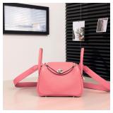 Hermes Mini Lindy 20 Crossbody Shoulder Bag,...