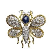 Italian Buccellati - Craft Two - Tone Gold Bee...