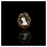 19th - Century Gold - and - Silver Open - Work...