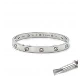 Cartier Love Bangle Bracelet, 18K White Gold,...