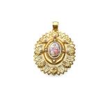 19th - Century French Antique 18K Gold Natural...