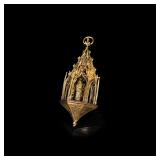 19th - Century Gothic - Revival Solid - Gold...