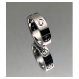 Cartier LOVE 1 - Diamond Ring 18K White Gold