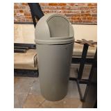 Rubbermaid Commercial Domed Swing Top Waste Can