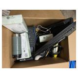 Mixed Box of Used Office Electronics, New Tissues,