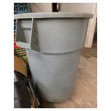 Large Bin with Assorted Melamine Dinnerware