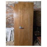(2) 24in  Solid Core Wood Doors