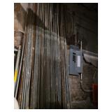 Bulk Lot of Metal Scaffold Braces