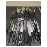 Assorted Stainless Steel Kitchen Cutlery