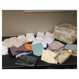 Assorted Linens, Blankets and More