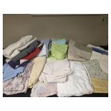 Lot of Household Linens, Textiles, and More!