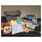 Assorted Kitchen Textiles and More!