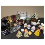 Assorted Household Decor and Dinnerware Lot