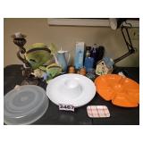 Assorted Serving Platters and Kitchenware Lot