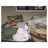 Lot of Home Textiles - Quilts, Pillows, & More!