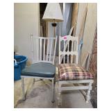 Assorted Lot w/ 2 Chairs and 1 Floor Lamp