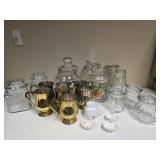 Collection of Clear Glass Jars & More!