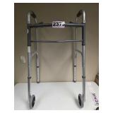 Foldable Two-Wheel Adjustable Medical Walker